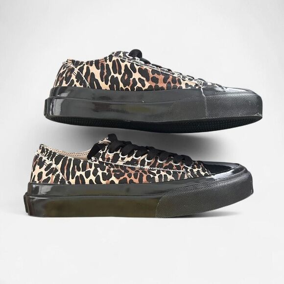 Article No KITH Lo-Cut Leopard Print Vulcanized Sneakers – Men’s 8 Streetwear - Picture 4 of 8